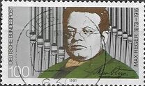 [The 75th Anniversary of the Death of Max Reger, Composer, Typ AXA]
