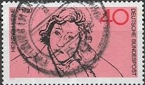 [The 175th Anniversary of the Birth of Heinrich Heine, Poet, τύπος TW]