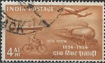 [The 100th Anniversary of Indian Stamps, Tip CL]