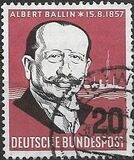 [The 100th Anniversary of the Birth of Albert Ballin, típus DC]