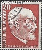 [1. Todestag von Dr. Leo Baeck, Typ DN]