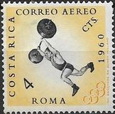 [Airmail - Olympic Games - Rome, Italy, tip KD]