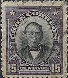 [Personalities - Inscribed "CHILE CORREOS", प्रकार AS]
