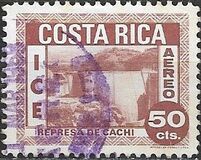 [Airmail - Costa Rican Electrical Industry, type OH]