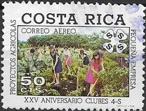 [Airmail - The 25th Anniversary of 4-S Clubs, type TD]