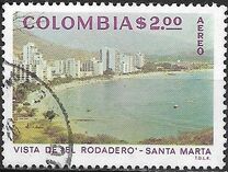 [Airmail - The 450th Anniversary of City of Santa Marta, 類型 AMI]