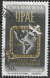 [Airmail - The 50th Anniversary of Postal Union of the Americas and Spain, type ADA]