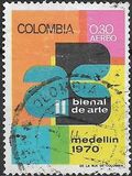 [Airmail - The 2nd Fine Arts Biennial, Medellin, प्रकार AHM]