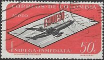 [Airmail - Inscribed "ENTREGA INMEDIATA", Tip ADH]