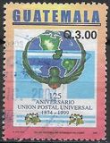 [The 125th Anniversary of Universal Postal Union, type ALZ]