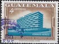 [Palacio de la municipalidad. Ciudad de Guatemala. Aéreo., tipo SS]
