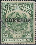 [Telegraph Stamp Overprinted "CORREOS", type CD]