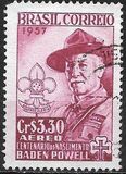 [Airmail - The 100th Anniversary of the Birth of Lord Baden-Powell, 1857-1941, type AGW]