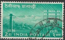 [The 100th Anniversary of Indian Telegraphs, type CI]