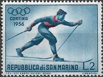 [Winter Olympic Games - Cortina d` Amprezzo 1956, Italy, タイプ HU]
