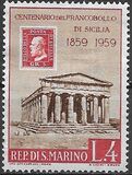 [The 100th Anniversary of Sicily Stamps, タイプ LB]