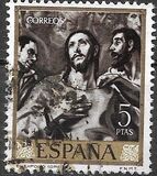 [Paintings by Dominikos Theotokopulos, El Greco - Stamp Day, Tipe AVU]
