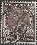 [King George V, 1865-1936 - Inscription "INDIA POSTAGE", प्रकार XBY]