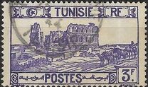 [Anfiteatro romano de El Djem. Tipos de 1.926 tipografiados., tipo O22]