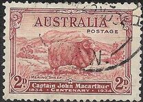 [The 100th Anniversary of the Death of Captain John Macarthur, tegund R]