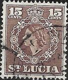 [Issues of 1949 but portrait of Queen Elizabeth II facing left and New Royal Cypher, 类型 AT8]