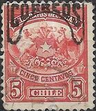 [Crest with Correos Imprint on Top, type O2]