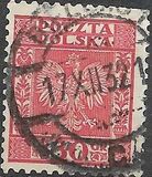 [Coat of Arms of Poland - Vertical Lines in Background, Tip CL5]