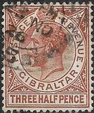 [King George V - Different Watermark, タイプ J9]