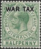 [No. 64 Overprinted "WAR TAX", प्रकार L]