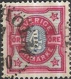 [Numeral Stamps, type K3]