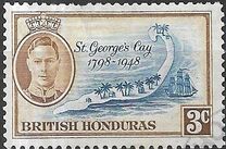 [The 150th Anniversary of the Battle of St. George`s Cay, type AS1]