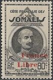 [Gouverneur Lagarde Stamps of 1938-1940 Overprinted "France Libre" in Red or Black, type BE15]