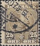 [King Christian IX, 1818-1906 - Horizontal Lines in Background in Oval, タイプ M3]