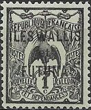 [New Caledonia Postage Stamps Overprinted "ILES WALLIS - et - FUTUNA", type A]