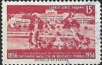 [Airmail - The 100th Anniversary of the Birth of Dr. Belisario Porras, 1856-1942, type IF]