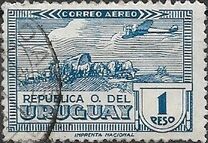 [Airmail - On Ox-cart, Typ IU6]