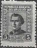 [General Jose Artigas - With Imprint "IMPRENTA NACIONAL" Bottom Middle, тип IW13]