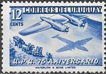 [The 75th Anniversary of U.P.U., type MA2]
