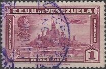 [Airmail - Independence Issue - Simon Bolivar and the Battle of Carabobo, type LC4]