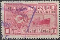 [The 1st Anniversary of Greater Colombia Merchant Marine - Freighter "Republica de Venezuela", type RR2]