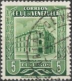 [Caracas Central Post Office - Inscription "CORREOS - EE. UU. VENEZUELA", type AIK]