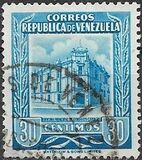 [Caracas Central Post Office - Inscription "CORREOS - REPUBLICA DE VENEZUELA", tip AIK29]