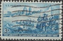 [The 250th Anniversary of The Landing of Cadillac, type RM]
