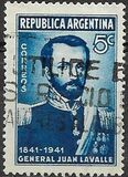 [The 100th Anniversary of the Death of General Juan Lavalle, 1797-1841, type GC]