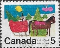 [Christmas - Children's Drawings, type NK]
