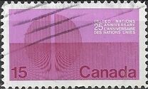 [The 25th Anniversary of the United Nations, type NE]