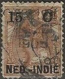 [Queen Wilhelmina - Netherlands Postage Stamps of 1899 Overprinted "NED.-INDIË" and Surcharged, Tip E2]