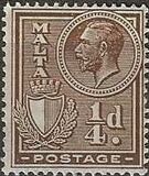 [King George V and Coat of Arms, тып X]