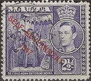 [King George VI and Local Motifs Overprinted "SELF-GOVERNMENT - 1947", тип BA5]