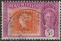 [The 100th Anniversary of Mauritius Stamps, tip BD]